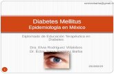 Epidemiologia de la Diabetes en México. Epidemiology of Diabetes in México