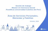 Presentación Area de Servicios Personales, Bienestar y Familias. Ayto. Santa Coloma de Gramenet