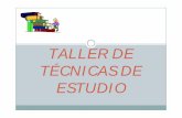 Power point taller de_tecnicas_de_estudio