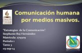 Comunicación humana por medios masivos tarea 3