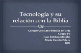 Tecnologia y su relacion con la biblia