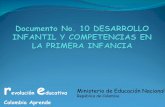 Documento no.10 Desarrollo infantil y competencias para la primera infancia