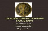 Las acuñaciones de Calagurris bajo  Augusto
