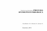 Presentación postura ontoepistemológica 2013