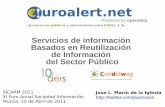Euroalert: Servicios de información Basados en Reutilización de Información del Sector Público