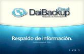 Respaldo de informacion-Daibackup.cl