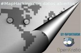 #MapHacking con datos abiertos