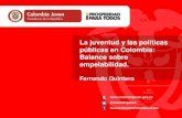 La juventud y las Políticas Públicas en Colombia