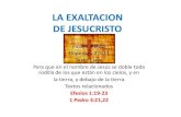 La exaltacion de jesucristo