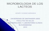 MICROBIOLOGIA LACTEOS