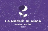 Programación NOCHE BLANCA Gijón 2013