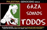 Palestina genocidio 2012