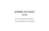 España en crisis 1714
