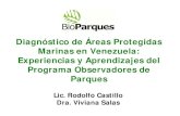Diagnóstico de áreas protegidas marinas en Venezuela: Experiencias y aprendizajes del Programa Observadores de Parques (2011)