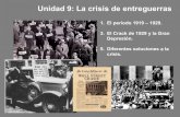 Unidad 9: La crisis de entreguerras