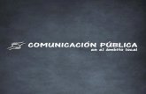 Documento Comunicación pública en el ámbito local