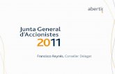 Presentació Conseller Delegat - Junta General Accionistes Abertis 2011