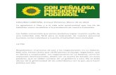Enrique Peñalosa - Discurso inscripción como candidato presidencial