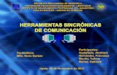 Herramientas sincronicas upel nov. 2013