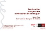 Traducción, inmigración e industrias de la lengua