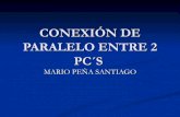TALLER No. 8 - CONEXION DE 2 PC´S EN PARALELO