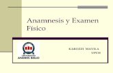 ANAMNESIS Y EXAMEN FISICO