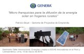 08 Patricio Boyd   Emprenda-Vivencia   GENERA Microfranquicia Solar Rural