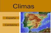 Climas de España y Cantabria