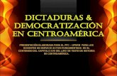 8. dictaduras y democratización en centroamérica