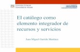 Catalogo integrador de recursos y servivios