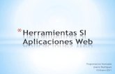 Herramientas SI para Aplicaciones Web - Gianni Rodriguez