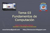 Tema03 fundamentos computadoras