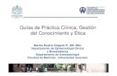 Guías de práctica clínica, gestión del conocimiento y ética