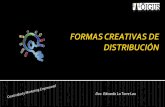 Formas creativas de distribución