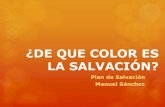 De que color es la salvación evangelismo infantil Manuel De Jesús Sánchez