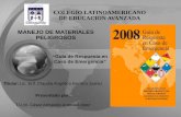 Guía de respuesta en caso de emergencias 2008   T.U.M. César Aranda
