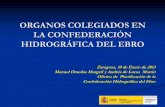 Órganos colegiados en la Confederación Hidrográfica del Ebro