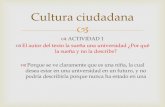 Diapositivas cultura ciudadana GUSTAVO ADOLFO TOVIO