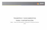 Tramites y documentos de exportacion en colombia