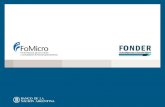 Financiamiento FOMICRO-FONDER para la Industria del Software