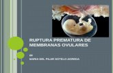 Rotura prematura de membranas ovulares