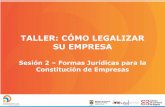 Sesión2 formas jurídicas_para_constitución_de_empresas