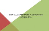 Ciencias naturales y educacion ambiental