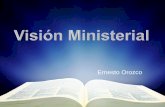 Visiòn ministerial 1 santidad