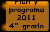 Plan y programa 2011 4°