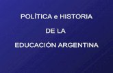 PolíTica E Historia