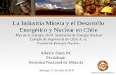 Alberto salas   planteamientos de la industria minera en relación al desarrollo energético y nuclear en chile.