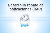 Desarrollo rápido de aplicaciones (rad)