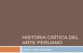 Clase 1   historia crítica del arte peruano
