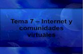 Presentación 4º Eso Internet y comunidades virtuales